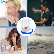 ISITA 3 Balls Breathing Trainer, 3 Balls Soft Breath Measurement System, Durable Fall Resistant Plas