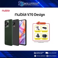 Nubia V70 Design 4G 16(8+8GB Extended RAM)+128GB ROM I 6.7" HD+ Display with Live Island I 50MP AI C