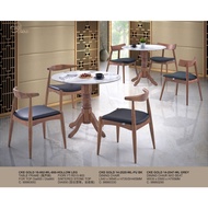 Dining Set 1+4 Round Sintered Stone Top Dining Set/Modern Living Furniture