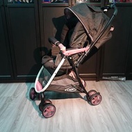 Graco 二手 嬰兒雙向推車 CITIACE粉紅色 嬰兒車 單手秒收 雙向嬰兒手推車 限自取板橋