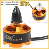 IFFIN Brushless Motor, Gold/Silver CW CCW Mini Brushless Motor,  1806 2400KV Forward and Reverse Mot