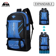 UPGREE Outdoor Climbing Backpack Large Capacity 65L Hiking Bag Expandable Backpack Waterproof Travel