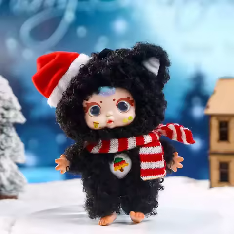 New Cute Jube Mm Milk Candy Christmas Series Pendant Blind Box Christmas Girl Mystery Box For Girls 