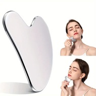 Stainless Steel Heart-Shaped Scraper Facial Scraper Blackhead Scraper Heart-Shaped Fascia Knife Faci