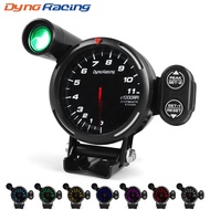 Dynoracing 80MM Tachometer RPM Gauge High Speed stepper motor 7 Colors 0-11000 RPM Meter With Shift 
