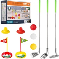 Klub Golf Kanak-Kanak Liberry untuk 3 4 5 6 Tahun, Set Golf Kanak-Kanak yang Boleh Ditarik dengan Be