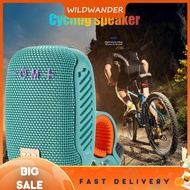 [wildwander.my] Portable Handlebar Speaker Type-C USB Rechargeable Bluetooth-compatible FM Radio