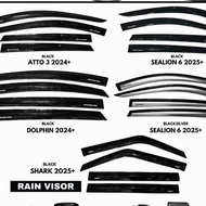 Door Visor Rain Gutter for BYD Cars