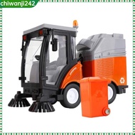 [chiwanji242] 1pc 1:16 Mini Road Sweeper Toy Inertial Sweeper Kids Vehicle Toy Collections