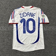 Authentic imported 2006 World Cup French Away Jersey National Team No. 10 Zidane No. 12 Henry