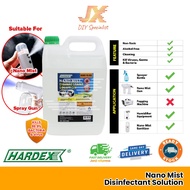 Hardex Nano Mist Disinfectant Solution 5L Alcohol Free Sanitizer Nano Mist Gun Spray Gun 即用型纳米雾化消毒剂 纳米枪