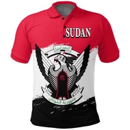 3D Print Short Sleeve Polo Shirts For Men Clothes Casual Male POLO Shirt National Emblem Eagle Jerse