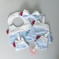 富士貓系列。彌月禮盒。繡字。繡圖