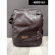 EDWIN SLING BAG - DARK BROWN (4003161)