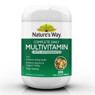 Pre Order 30 Harian NATURE’S WAY COMPLETE DAILY MULTI 200 TABLETS