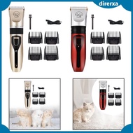 [Direrxa] Electric Dog Clippers Rabbits Portable Pet Hair Clippers Trimmer