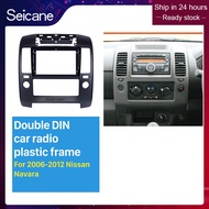 Seicane รถกรอบสเตอริโอ 2 DINสำหรับ 9 inch 2006 2007 2008 2009 2010 2011 2012 Nissan NAVARA DVD PLAYE