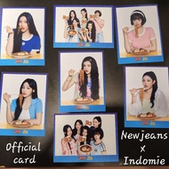 [OFF] Card Newjeans x Indomie Limited Edition_ NJZ Card_ Indomie card_ Whale shop