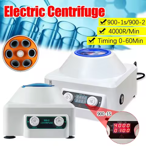 Electric Blood Centrifuge Prp Plasma Centrifuge Machine Electric Laboratory Timing Centrifuge Medica