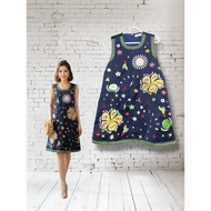 Unique embroidered sundress "Five Senses"