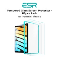 ESR iPad Mini 7/6 Tempered Glass Screen Protector 1/2pcs Pack