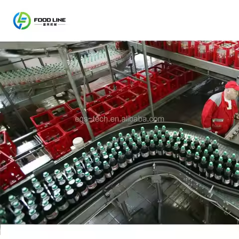 Complete Soda Water Production Line with Bottle Blowing Washing Filling Capping Labeling and Carton 