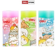 DELI Cat and Dog Jelly Eraser EH303/H303/H304