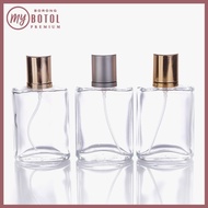 Screw Perfume Bottle 30ML spray empty bottle liquid glass bottle perfume sub-bottling portable bottl
