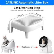 CATLINK Automatic Litter Box Step Heightener for Easy Access by Small and Senior Cats Control cat li