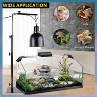 [hotkeystore.] Reptile Lamp Stand Lamp Stand Reptile Heat Lamp Stand Adjustable Light Stand for Rept