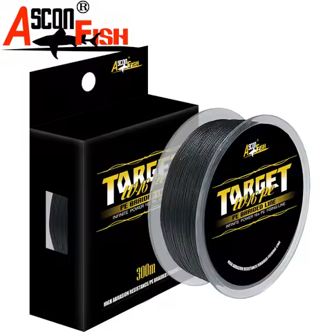 Ascon Fish 16 Strands Braided Fishing Line 300m for Cord Fishing Capr 16 Braids Multifilament Line20