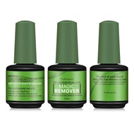 new GelNailPolishRemover-3Pack,15mlMagicGelPolishRemover,QuicklySoakfNeedForFoil,SoakingOrapping(gre