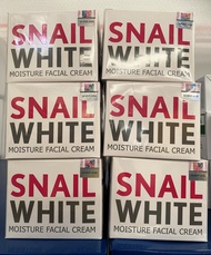 Snail White Moisture Facial Cream 50ml. สเนลไวท์ มอยส์เจอร์ เฟเชี่ยล ครีม 50มล.หมดอายุ27/03/2026