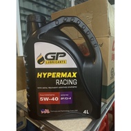 [fobs76-ReadyStock-InstantShip] GP Lubricants Engine Oil Premium Grade Hypermax Racing Supremax Prem