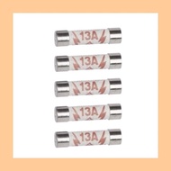 [Ready Stock] HICOOK Geloof 5 Pcs 13Amp Fuse Replacement Fuse Plug Top Fuse Switch Fuse Plug Top Fus