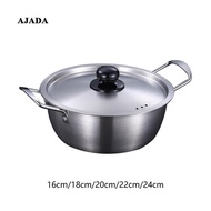 [ Korean Ramen Cooking Pot Ramyun Pot Multifunctional Instant Noodles Pot Kimchi Soup Pot for Restaurant Soup Eggs