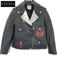 Coach x Disney 黑色 000 2015 鉚釘雙層騎手夾克 2