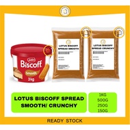 Lotus Biscoff Spread Smooth/ Lotus Biscoff Spread Crunchy/ Dipping Topping  Sauce 1kg 500g 250g 150g