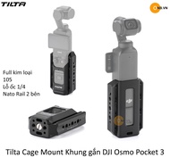 Tilta Cage DJI Osmo Pocket 3 - Mount Khung gắn Vlog