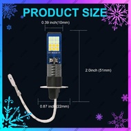 LOSERI PREMIUM Led H1 H3 H4 Bulb Led SMD3030 Yellow White 8-80V Led Fog Headlight Lampu Bumper Led S