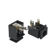DC-009A Female Socket DC Power Socket Straight Plug Tripod DC Charging Socket Interface 5.5 * 2.1MM 