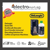 Delonghi DLSC500 EcoDecalk Descaler Eco-Friendly Universal Descaling Solution for  Coffee &amp; Espresso Machines