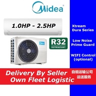 Midea (1.0hp | 1.5hp | 2.0hp | 2.5hp) Air Cond Air Conditioner MSXD-09CRN8 MSXD / MSXS Series Inverter Aircond 冷气机【HPH】