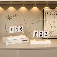 Love New Style Desktop High Small Value Desk Calendar 12y Wedding Calendar Decoration Luxury Bedroom