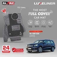 Otoproject Maxmat 7D Luxeliner Mercedes Car Mat benz GL 350 CDI 2013 AT