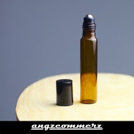Roll On D 13,8 mm Brown Glass Perfume Bottle 10 ml