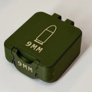 9mm Model Figurine Storage Box, Plug-in Case for Parabellum Models, Cosplay Box for Military Enthusi