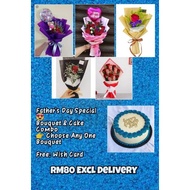 Surprise Delivery Boquet And Cake