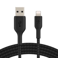BELKIN BOOST CHARGE BRAIDED USB-C TO USB-A CABLE BLACK
