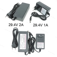 AC to DC power adapter supply Charger 29.4V 1A 2A 24/25.2/25.9V Electric for Scooter bicycle 7Series